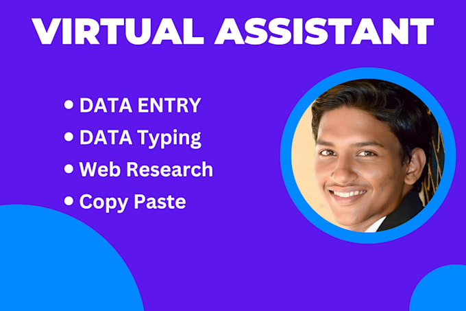 Bestseller - be your virtual assistant for data entry, typing and web research