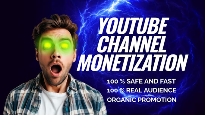 Gig Preview - Do complete youtube channel monetization promotion