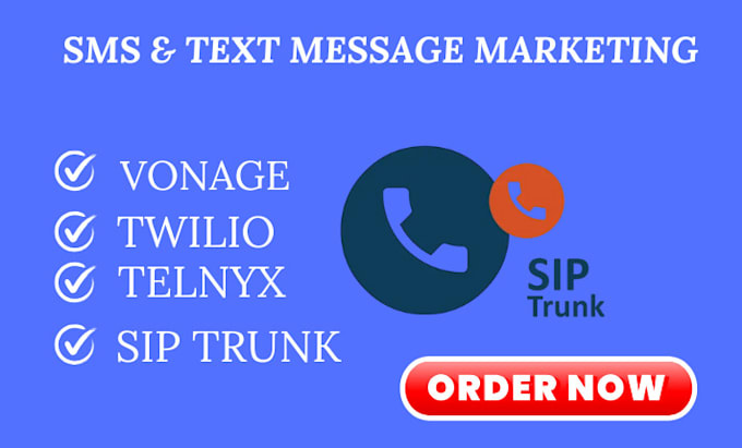 Gig Preview - Setup twilio, telnyx, sip trunk, didww caller id, spoof api, voip,3cx, a2p10dlc