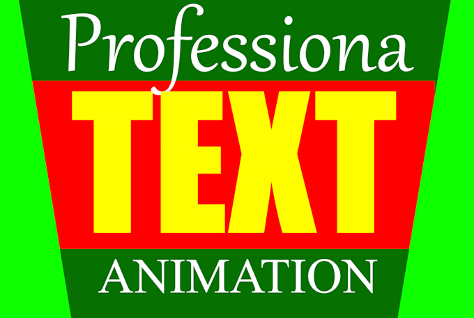 Bestseller - create and text animation video