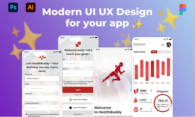 Bestseller - create an intuitive and stunning UI UX for mobile