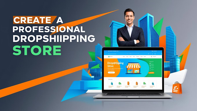 Gig Preview - Build a professional shopify dropshipping store