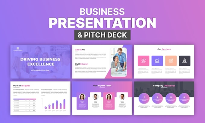 Gig Preview - Redesign, design powerpoint presentation, keynote, google slides and pitch deck