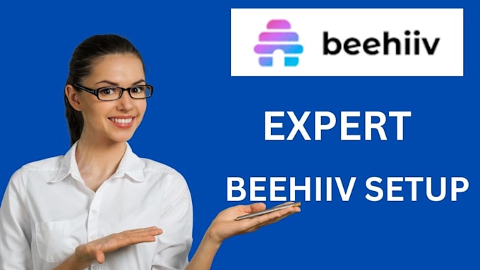 Gig Preview - Setup beehiiv, beehiiv newsletter, beehive landing page, beehiiv template design