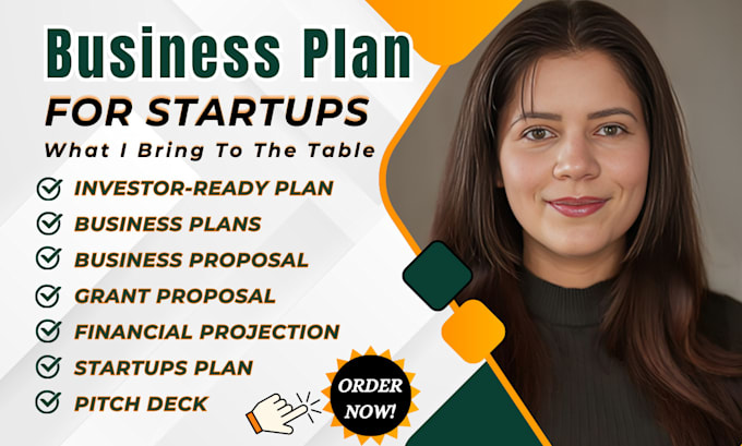 Gig Preview - Be business plan writer for startups or investor ready non profit business plans