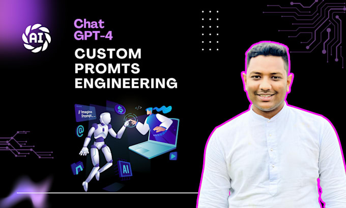 Gig Preview - Be your professional prompt engineer create customs chatgpt 4