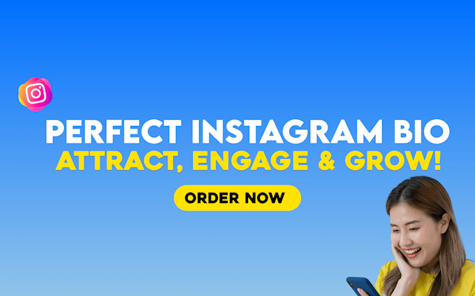 Bestseller - write you a professionall and engaging instagram bio