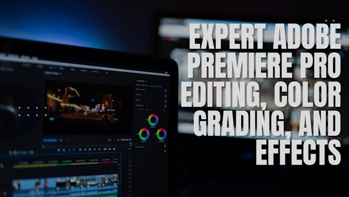 Bestseller - do high quality video editing with adobe premiere pro