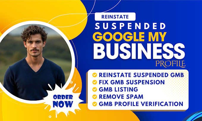 Gig Preview - Reinstate suspended google my business profile, fix suspended gmb, gmb listing