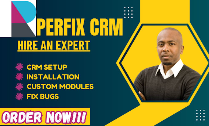 Gig Preview - Create setup prefix crm modules customization installation and configuration