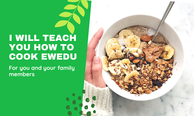 Bestseller - teach you how to cook pounded yam, egusi and ewedu for all your family people