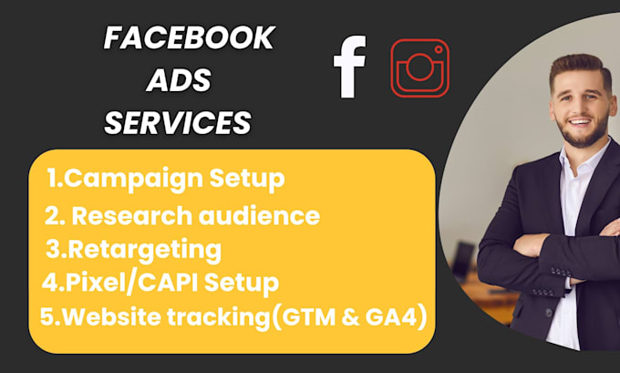 Gig Preview - Set up and manage facebook and instagram ads campaign