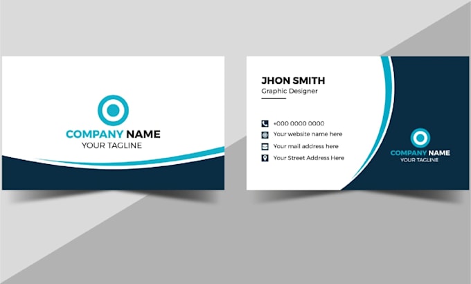 Gig Preview - Design a professional and unique business card for you