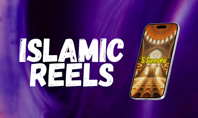 Gig Preview - Make islamic reels for your instagram or facebook