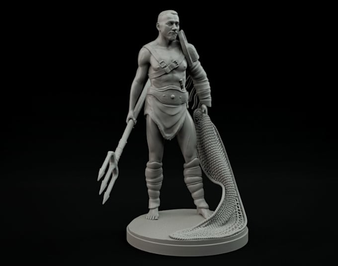 Gig Preview - Develop 3d resin model 3d print,game characters, toy tabletop stl game in bzrush