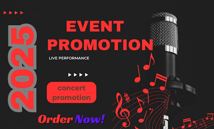 Gig Preview - Boost event attendance , targeted promotion for webinars and concerts