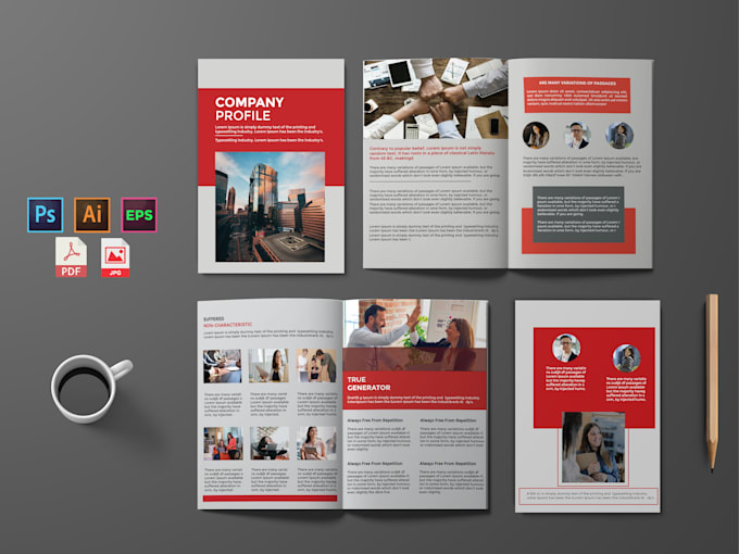 Gig Preview - Design trifold, bifold brochure, postcard, business catalog, flyer