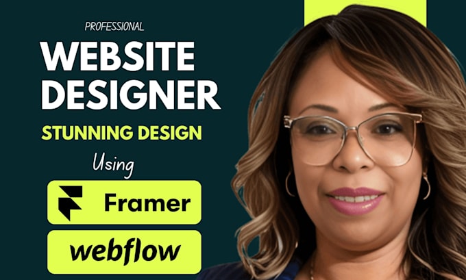 Gig Preview - Design framer website convert figma to framer website framer webflow website