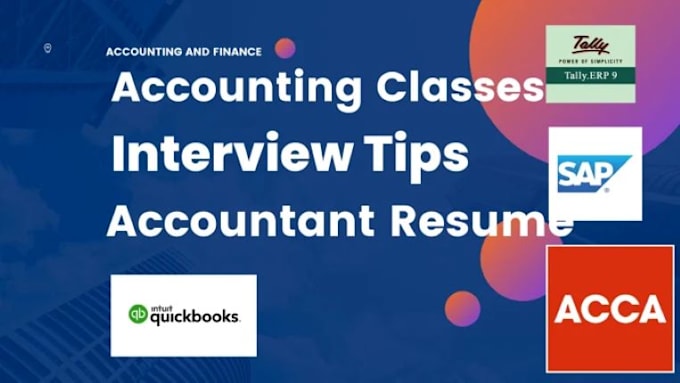 Gig Preview - Do accounting classes online and accountant interview tips