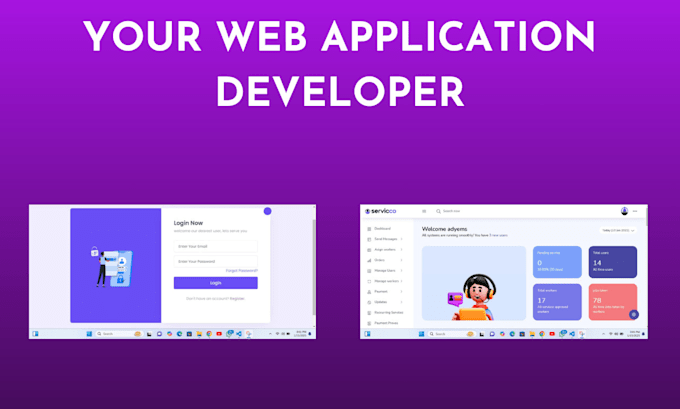 Gig Preview - Create php and laravel web application be your developer