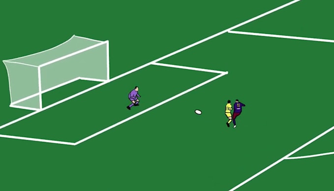 Gig Preview - Animate and retoscope any football goal video