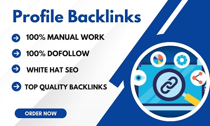 Bestseller - do 200 high da profile backlink for website ranking