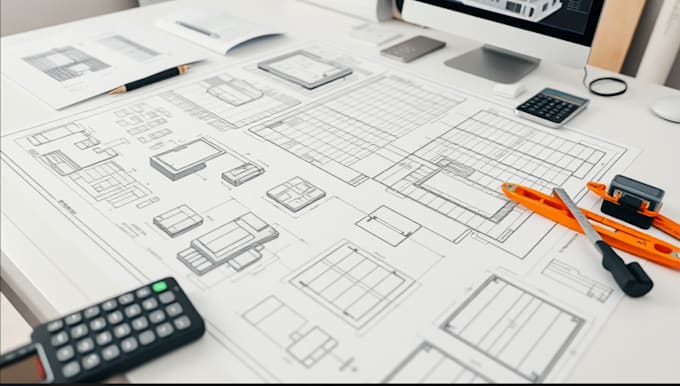 Gig Preview - Create architectural drawings for landscape hvac solar and drywall with pe stamp