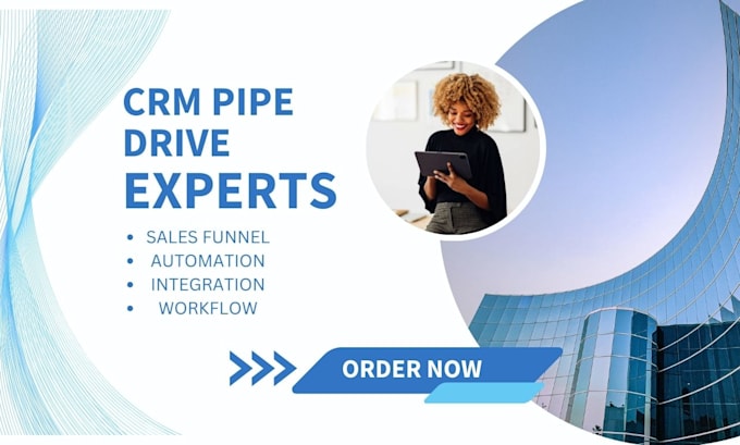 Gig Preview - Custom CRM pipedrive expert setup automation customization