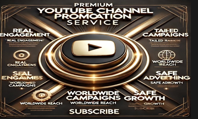 Bestseller - do organic youtube channel promotion for monetization