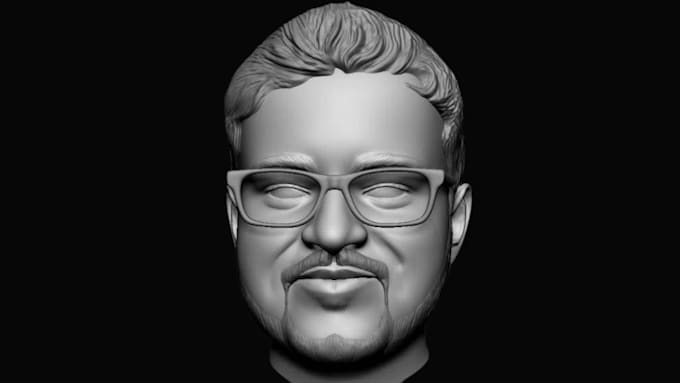 Gig Preview - Create custom 3d character model, 3d head, 3d sculpt, 3d model for 3d printing