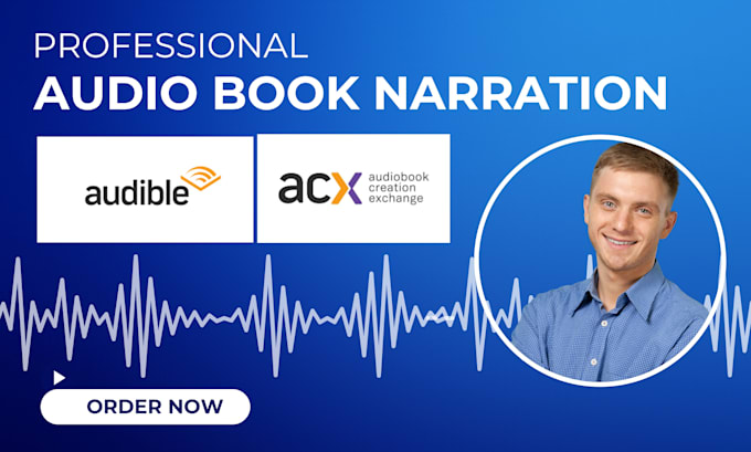 Gig Preview - Narrate and produce your audiobook with acx standards for audible success