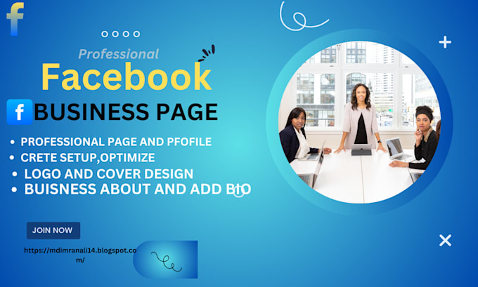 Gig Preview - Do facebook business page setup, fan page creation, banner, and cover design