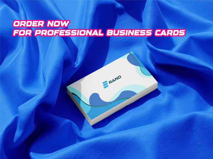 Gig Preview - Provide professional business card design services