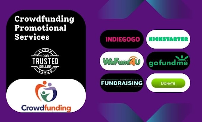 Gig Preview - Promote and increase funding for your kickstarter indiegogo gofundme campaign