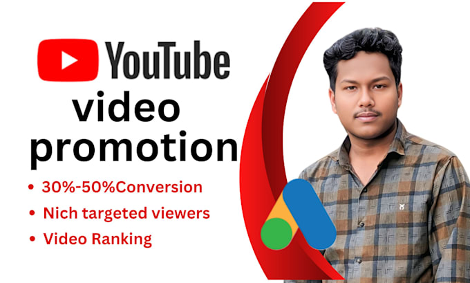 Gig Preview - Provide organic youtube video promotion increase video view through google