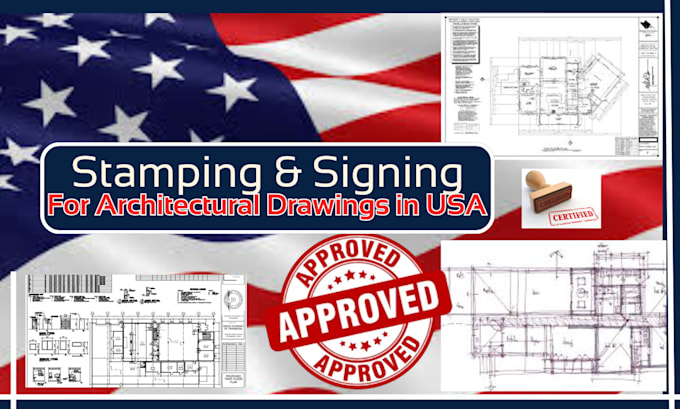 Bestseller - do architectural stamp, city permit, draftsman, sign and review