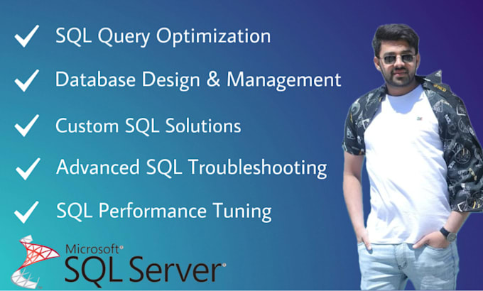 Gig Preview - Give all kind of sql server services