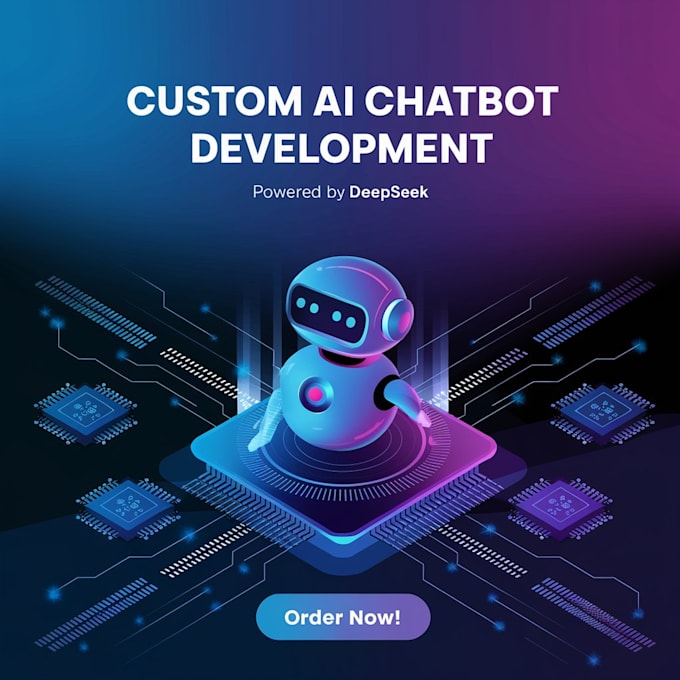 Gig Preview - Build and integrate custom ai chatbot for your business using deepseek ai