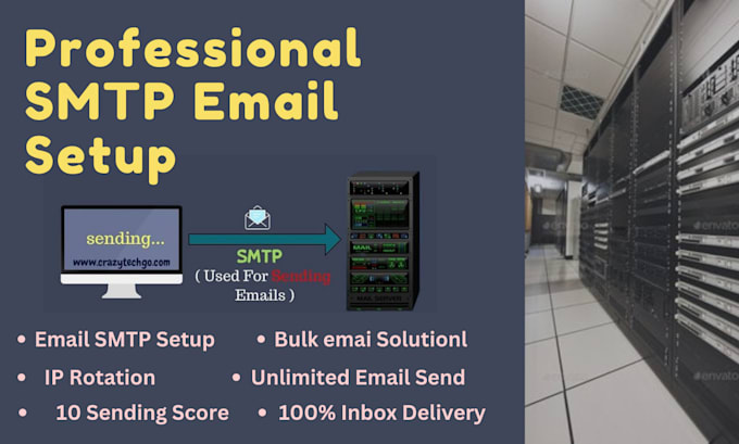 Gig Preview - Setup email SMTP server send bulk email on mailwizz mumara mailjet mautic smtp