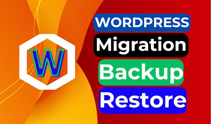 Gig Preview - Wordpress backup migration and restore