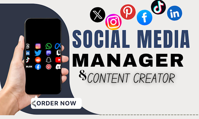 Bestseller - be your social media account manager and content creator