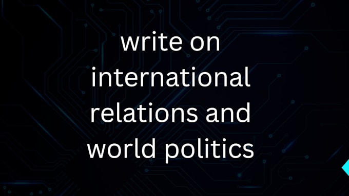 Bestseller - write on international relations and world politics