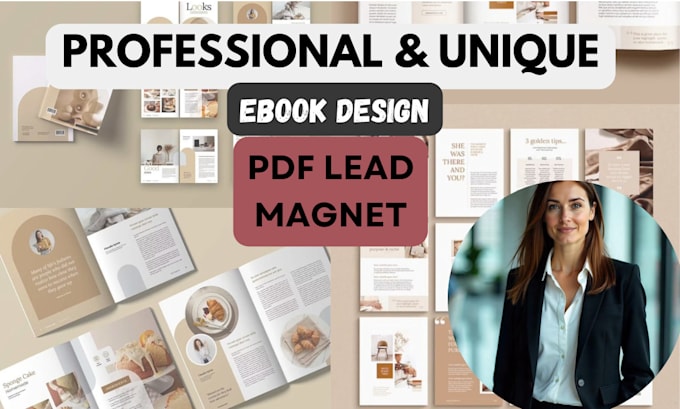 Gig Preview - Design compelling ebooks, workbooks, lead magnets and pdfs