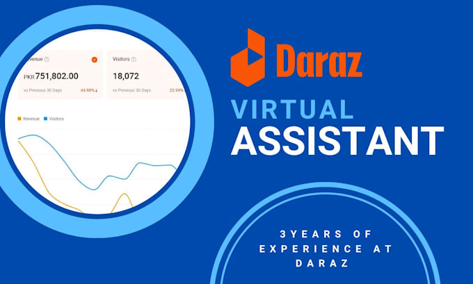 Bestseller - manage your daraz store as a daraz virtual assistant VA