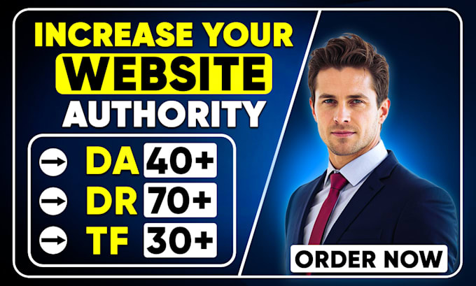 Gig Preview - Increase ahrefs domain authority da 40 and domain rating dr upto 70 guaranteed