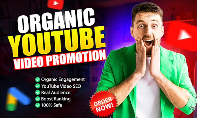 Bestseller - do organic youtube video promotion to gain more views