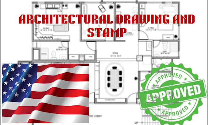 Gig Preview - Provide stamped architectural, mep, and structural drawings for permit approval