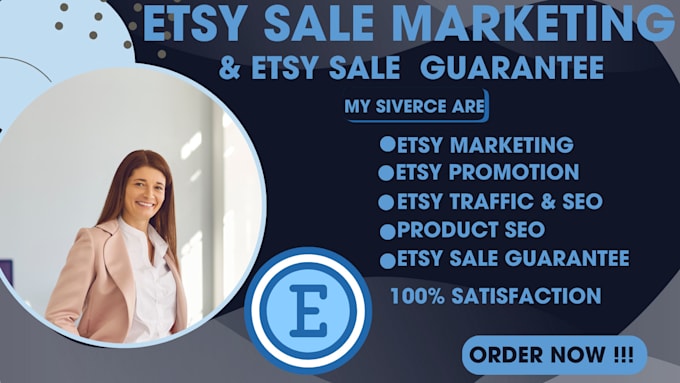 Gig Preview - Do etsy store marketing and etsy sales guarantee for etsy product listing