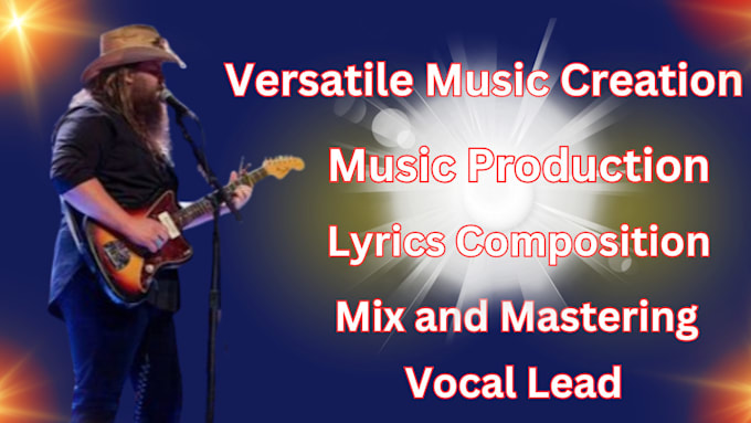 Gig Preview - Be your professional country music producer edm, acoustic country