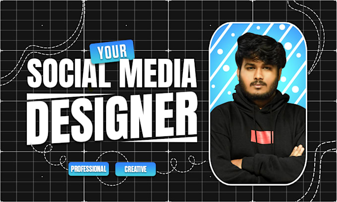 Gig Preview - Be your creative social media designer